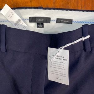 NWT ⭐️J. Crew Best SellerCameron Full Length Pant in 4 Season Stretch Blend Navy